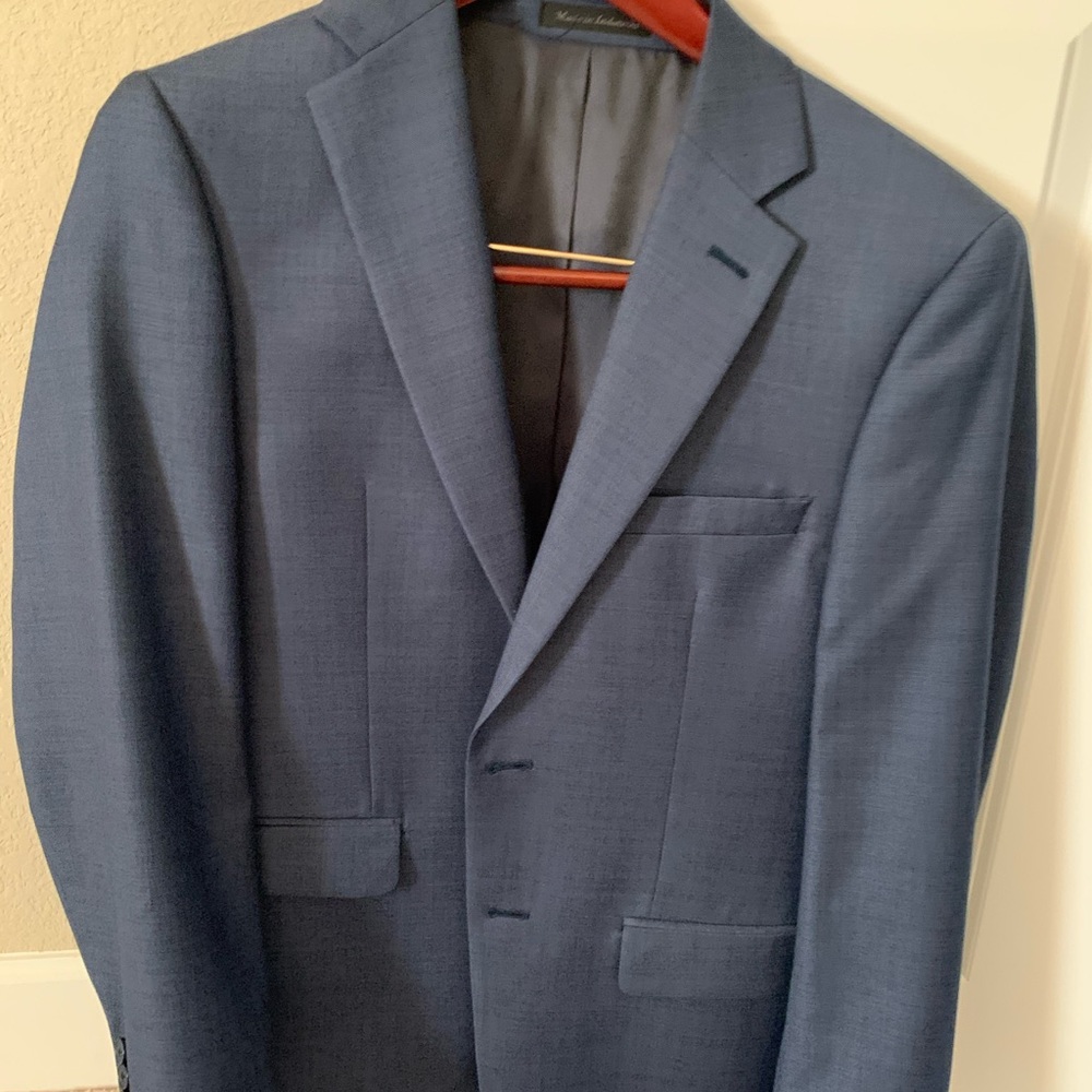 Calvin Klein navy suit